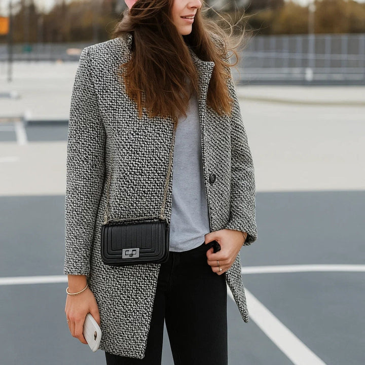 Caterina | Long Wool-Blend Jacket