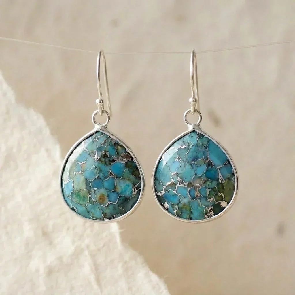 Elle | Healing Turquoise Earrings