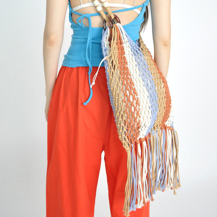 Noelle | Straw Beach Bag