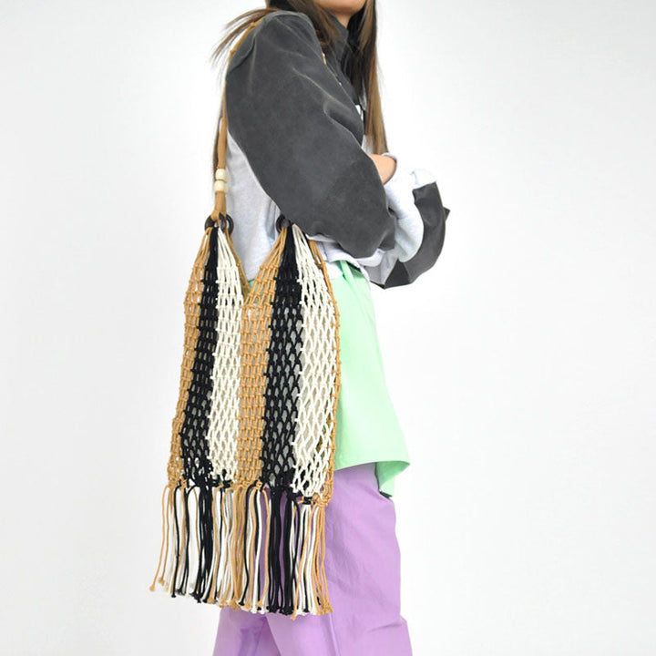 Noelle | Straw Beach Bag