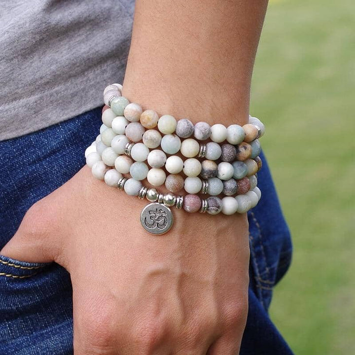 Hazel | Divine Amazonite Mala