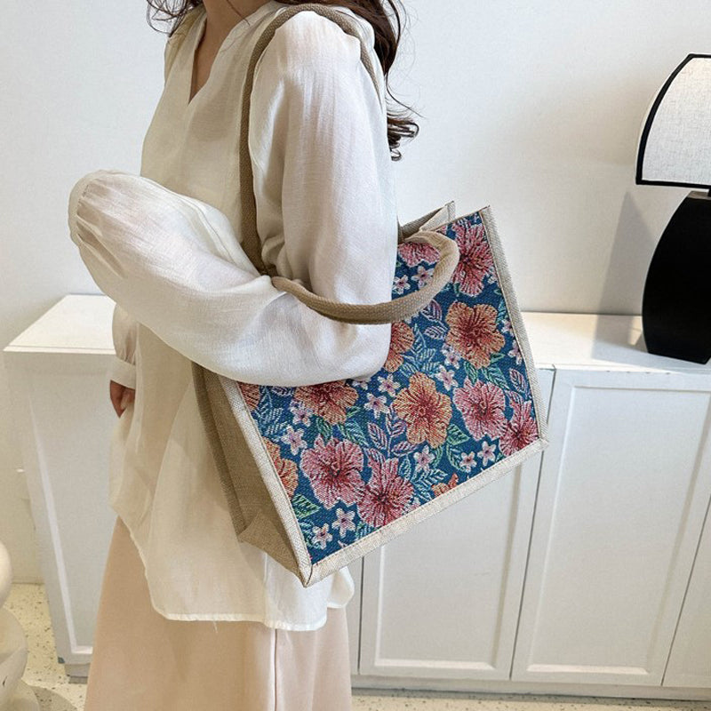 Ruby | Vintage Floral Pattern Bag