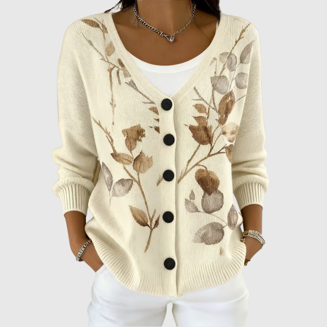 Adelie | Buttoned Knit Cardigan