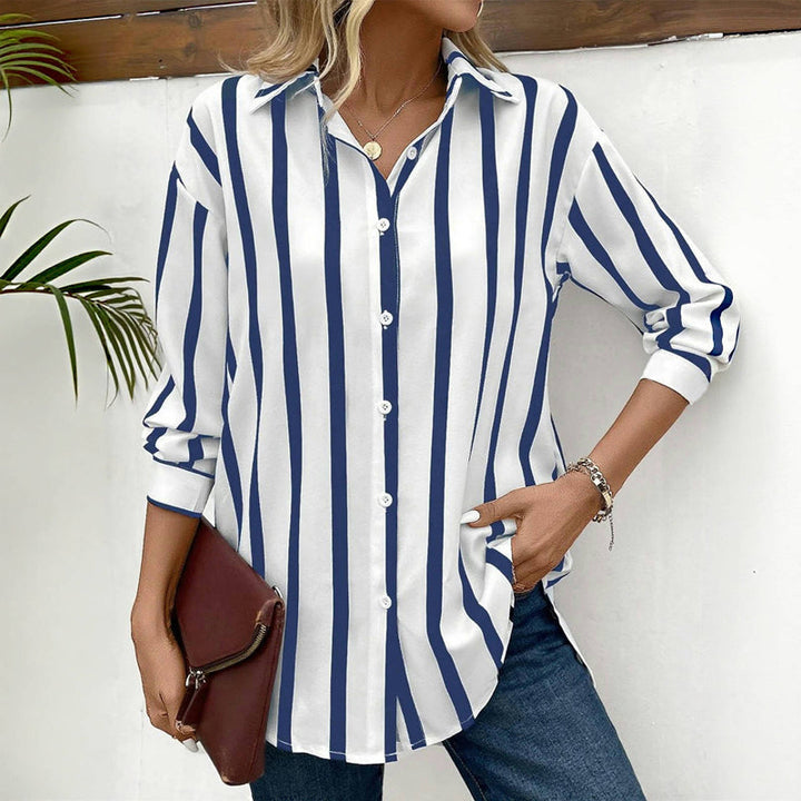 Noor | Striped Blouse