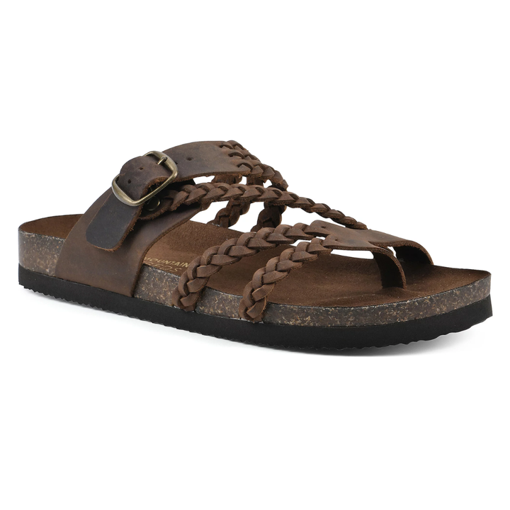 Adriana | Braided Cork Sandals