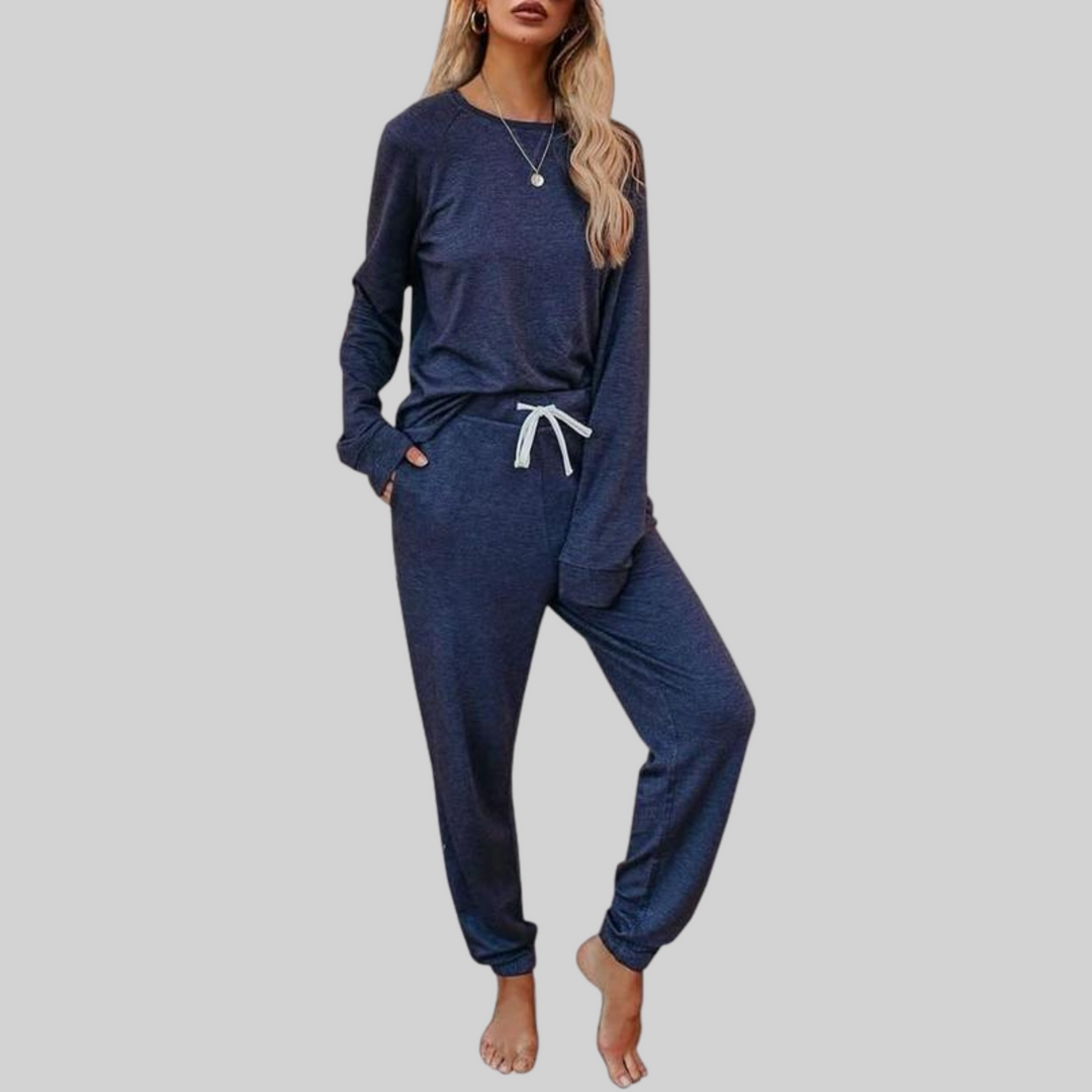 Jocelyn Casual Sweatpants Two-Piece Set