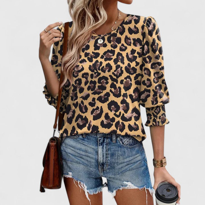 Solara Elegant Ruched Top
