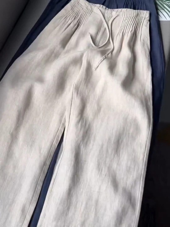 Zofia | Wide Lightweight Cotton Pants