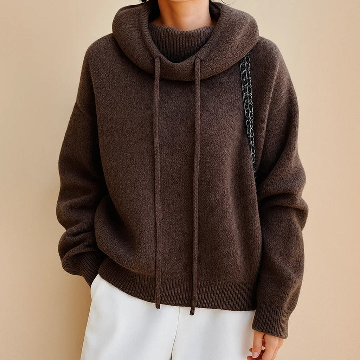 Annalina | Knitted Hoodie