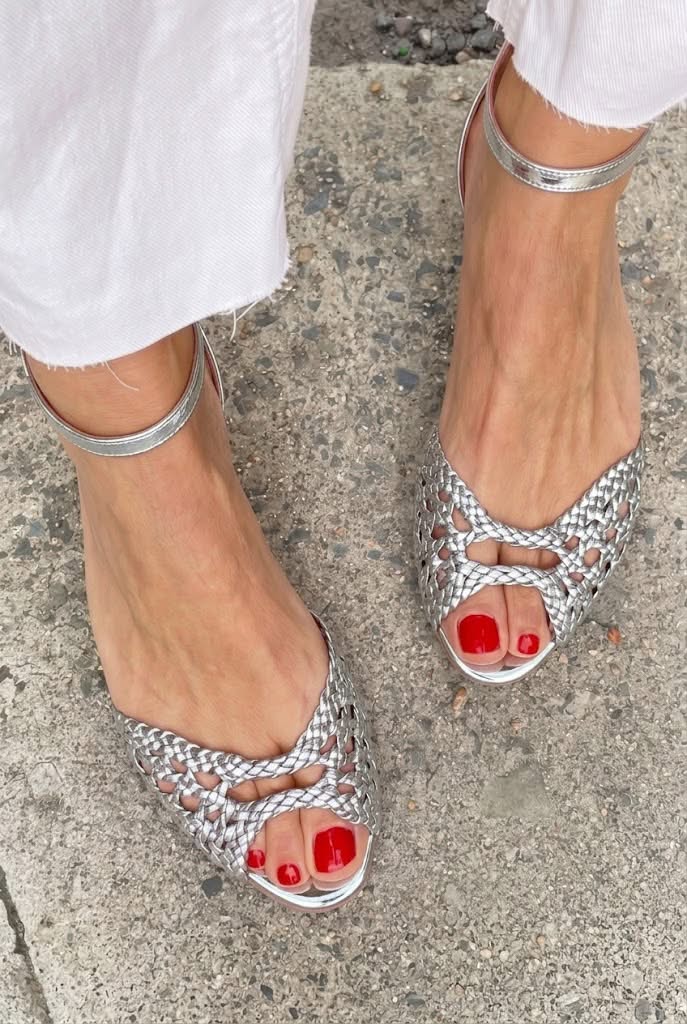 Araceli | Elegant Braided Sandals for Summer