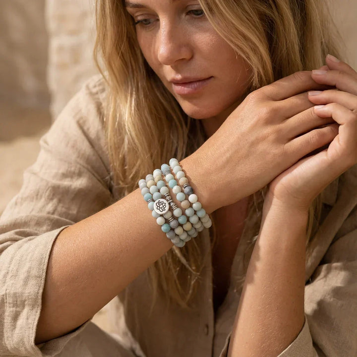 Hazel | Divine Amazonite Mala