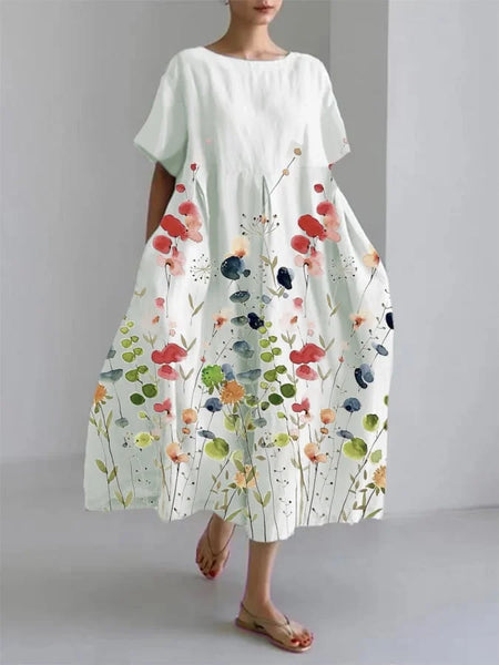 Valeno | Floral A-Line Summer Dress
