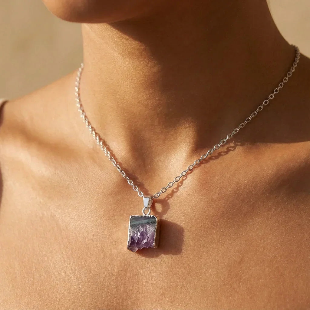 Mia | Spiritual Healing Amethyst Necklace