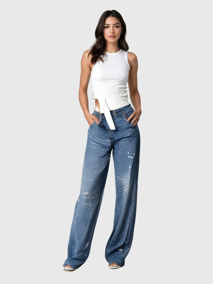 Stella Diamond Pattern Pants