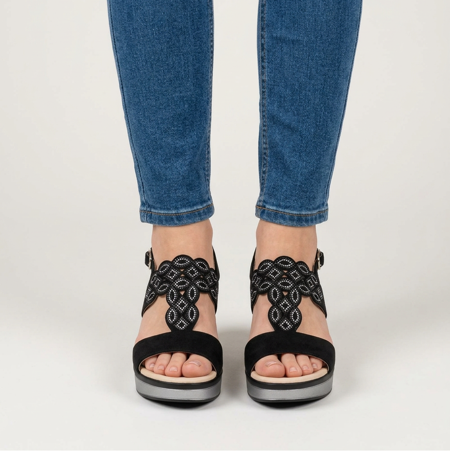 Rachele | Comfort Wedge Sandals