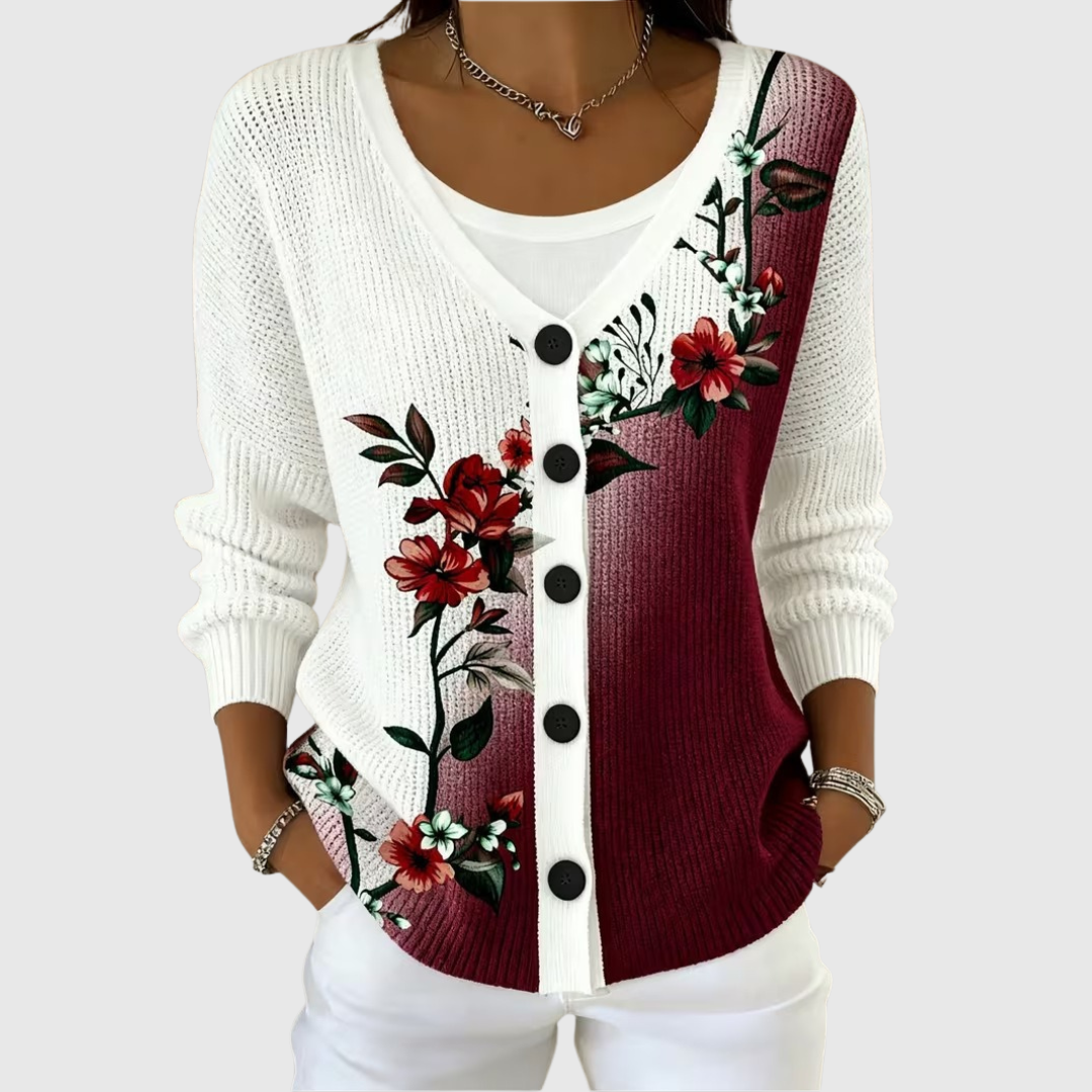 Cosima | Buttoned Knit Cardigan
