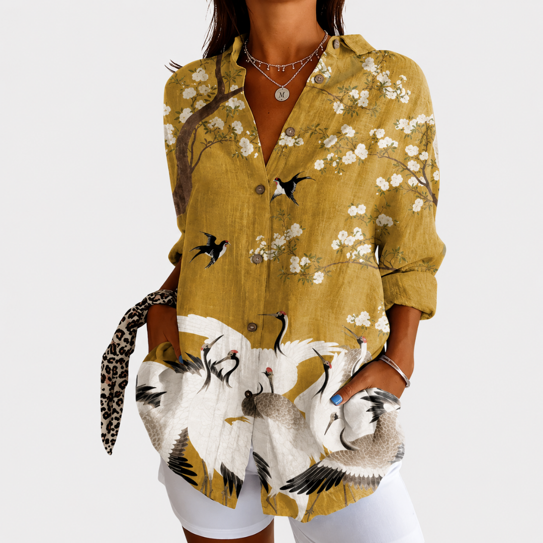 Maeve | Colourful Print Blouse