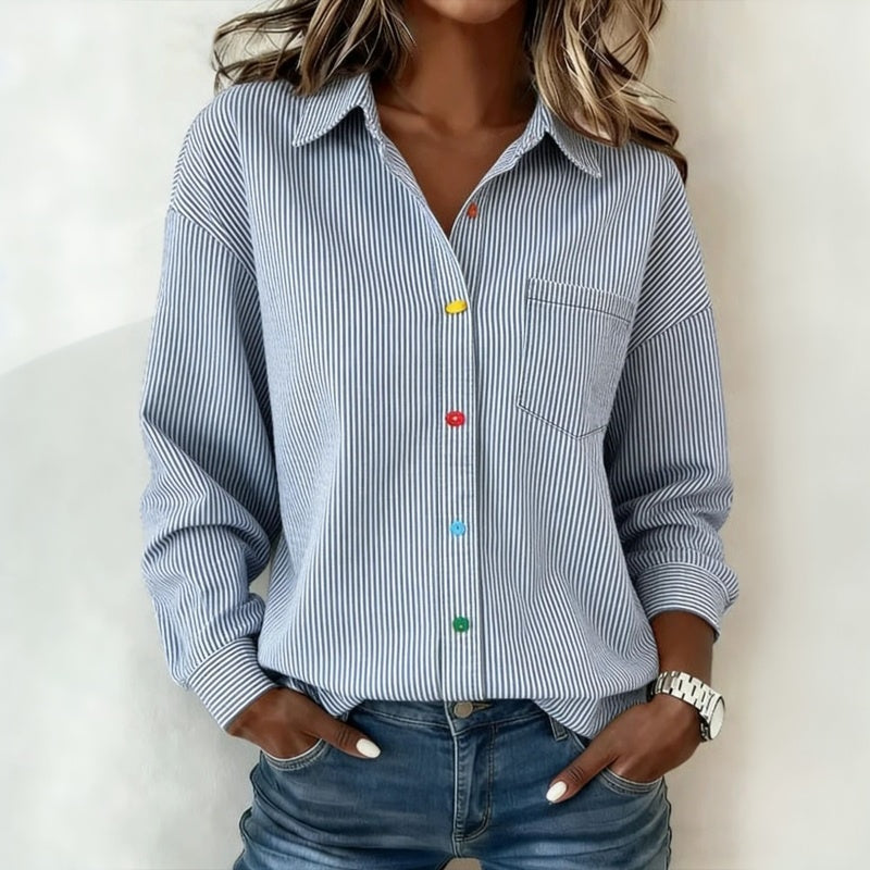Posy | Striped Blouse