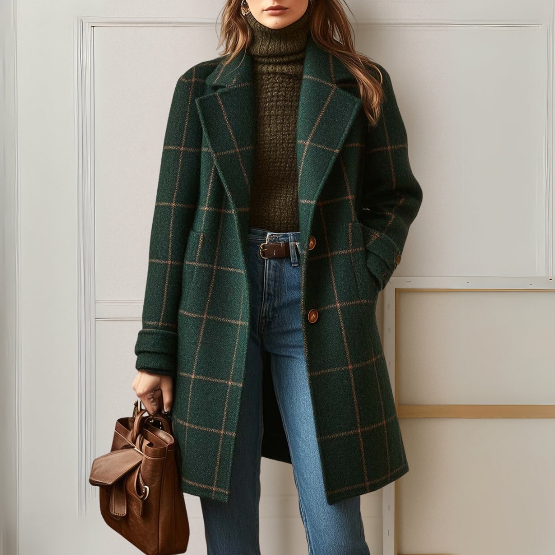 Judith | Long Cashmere-Look Jacket