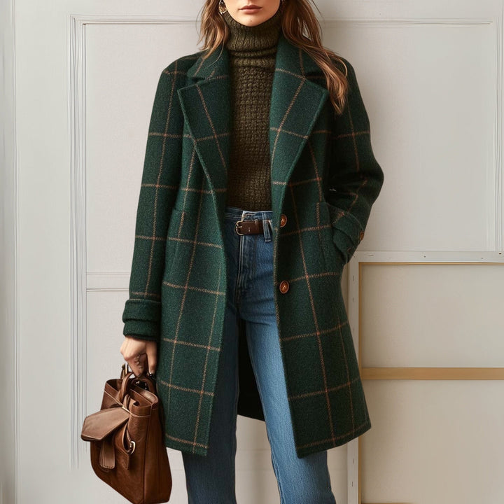 Judith | Long Cashmere-Look Jacket