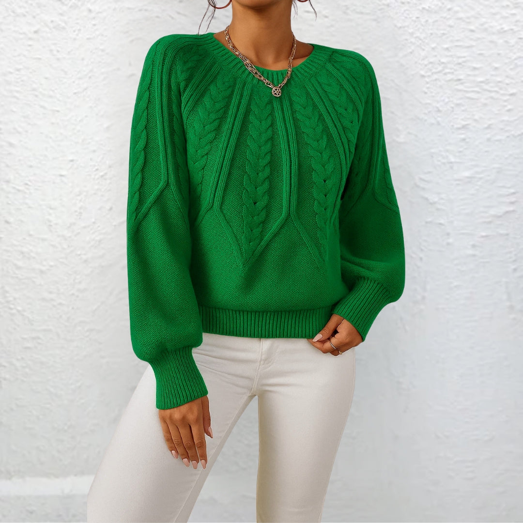 Erika | Wide-Sleeve Knit Jumper