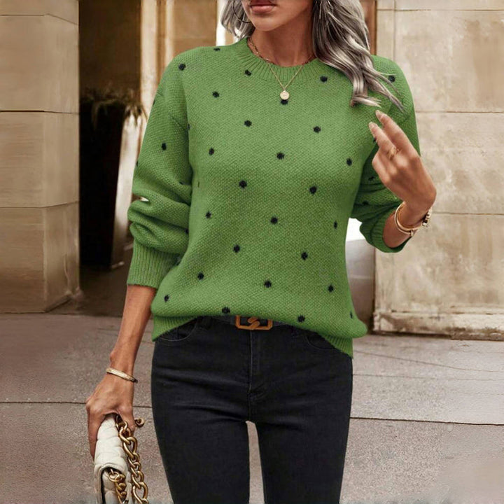 Willow | Polka Dot Knit Jumper