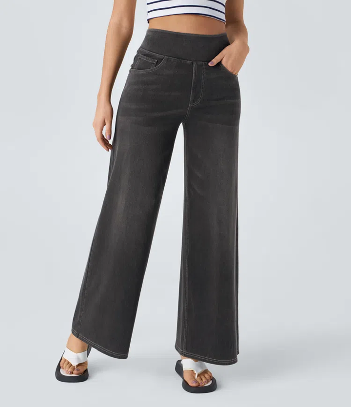 Héloïse | Elegant Wide-Leg Fluid Pants