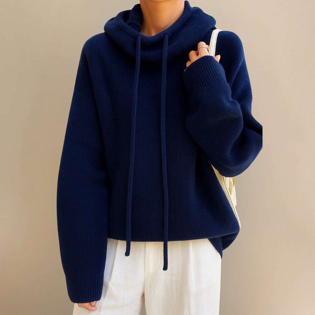 Annalina | Knitted Hoodie
