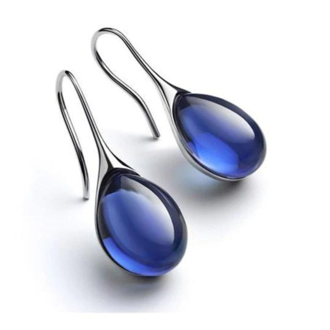 Daphne | Crystal Hanging Earrings