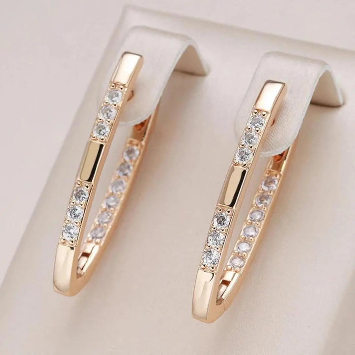 Arabella | Zirconia Stone Drop Earrings