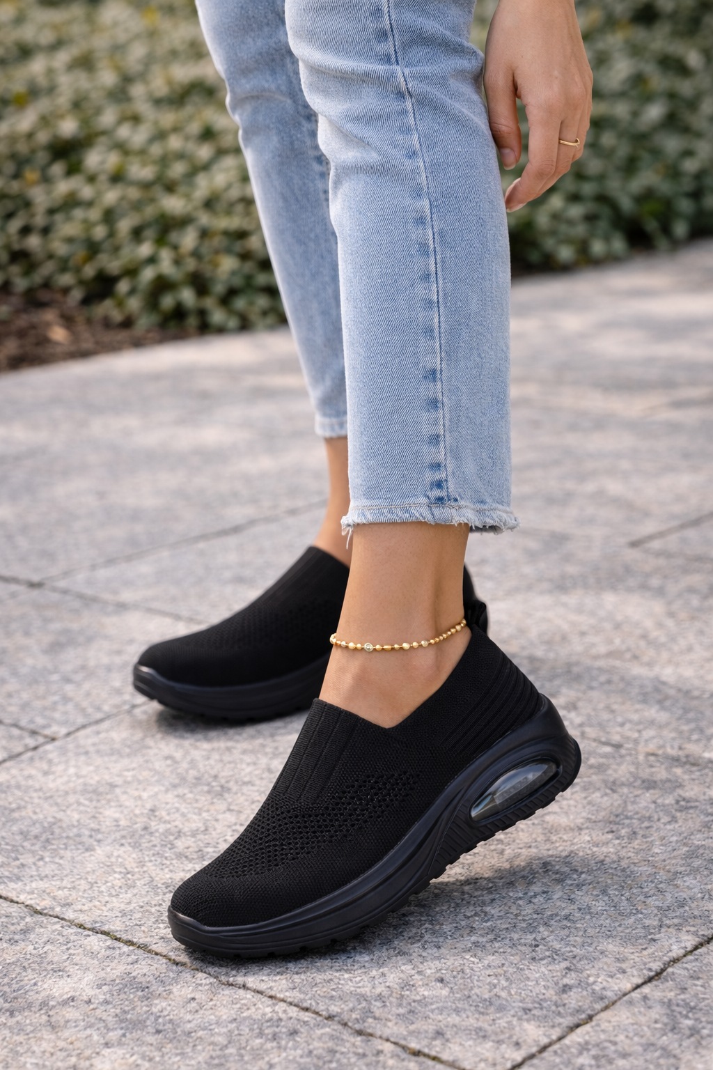 Chloe | Knit Slip-On Walking Shoe