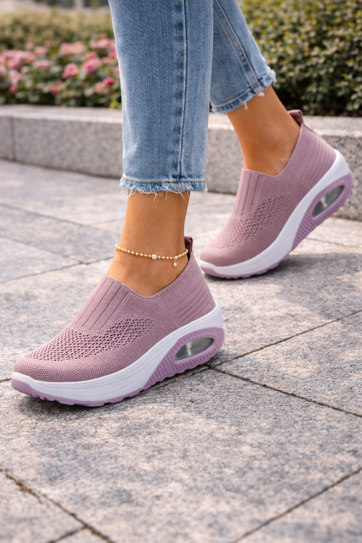 Chloe | Knit Slip-On Walking Shoe