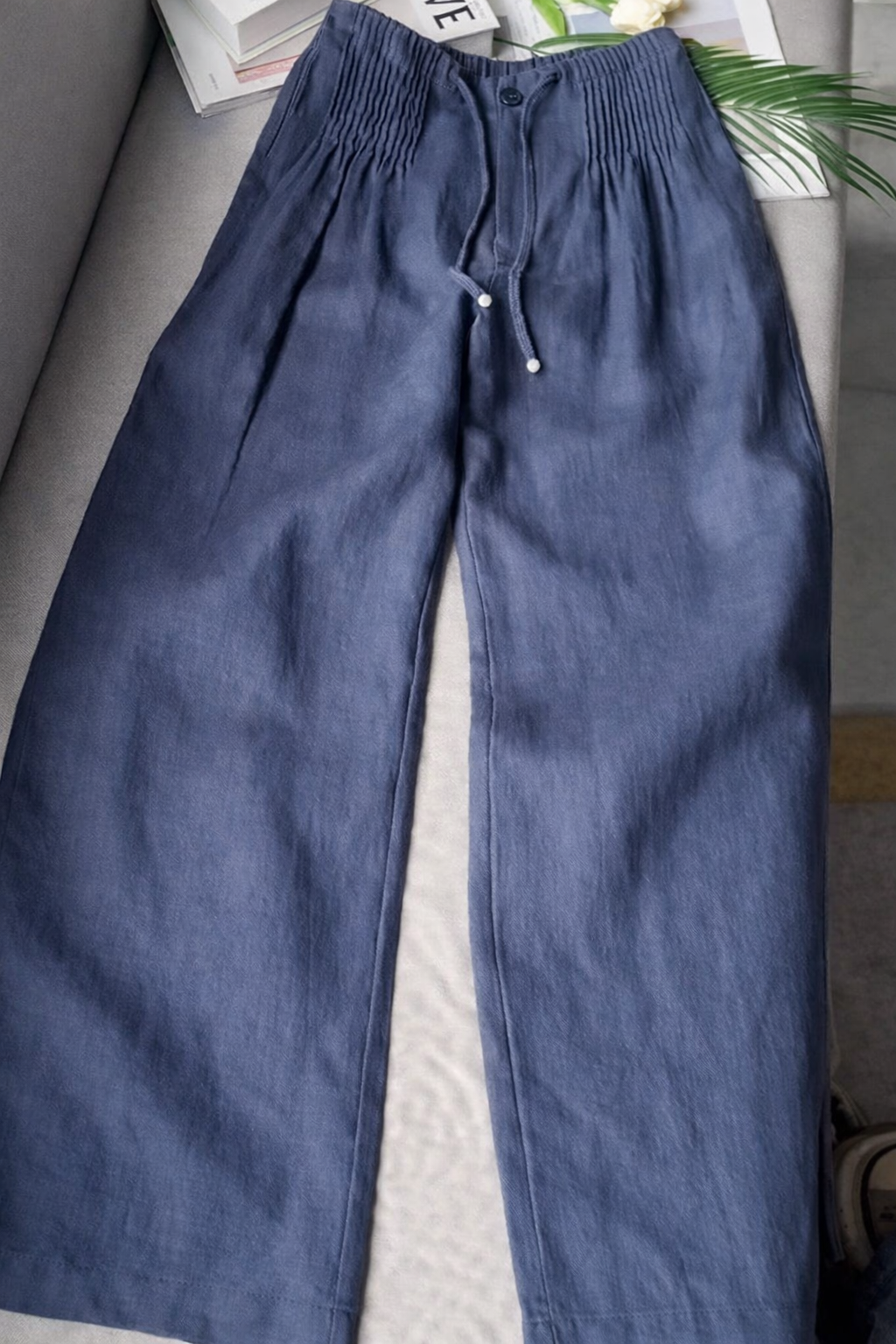 Zofia | Wide Lightweight Cotton Pants
