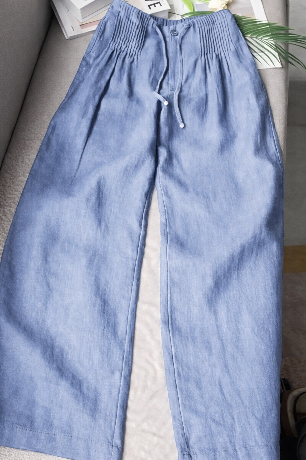 Zofia | Wide Lightweight Cotton Pants