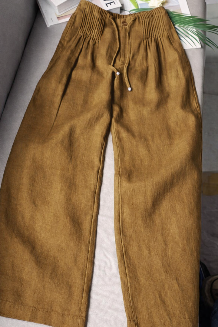 Zofia | Wide Lightweight Cotton Pants
