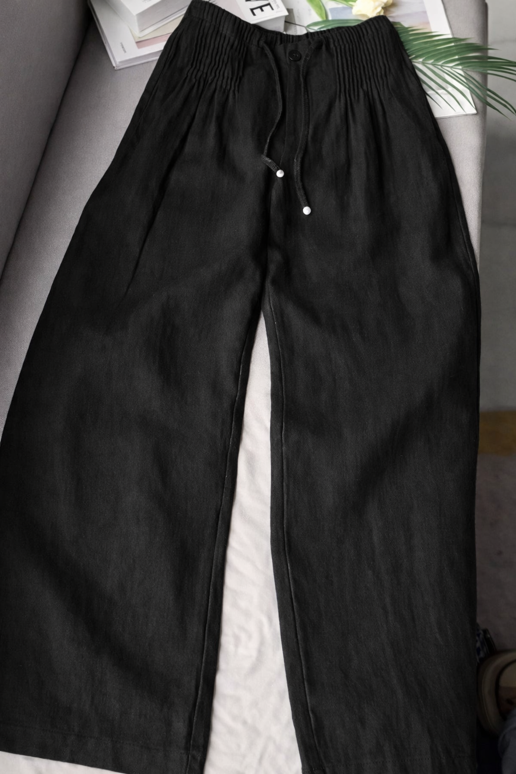 Zofia | Wide Lightweight Cotton Pants