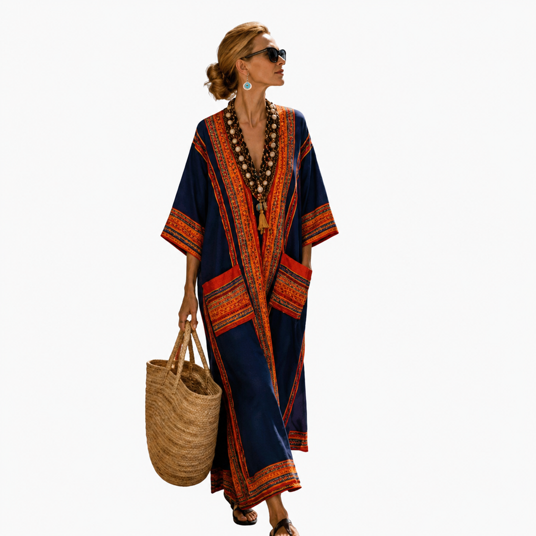 Grace | Watercolour Print Kaftan