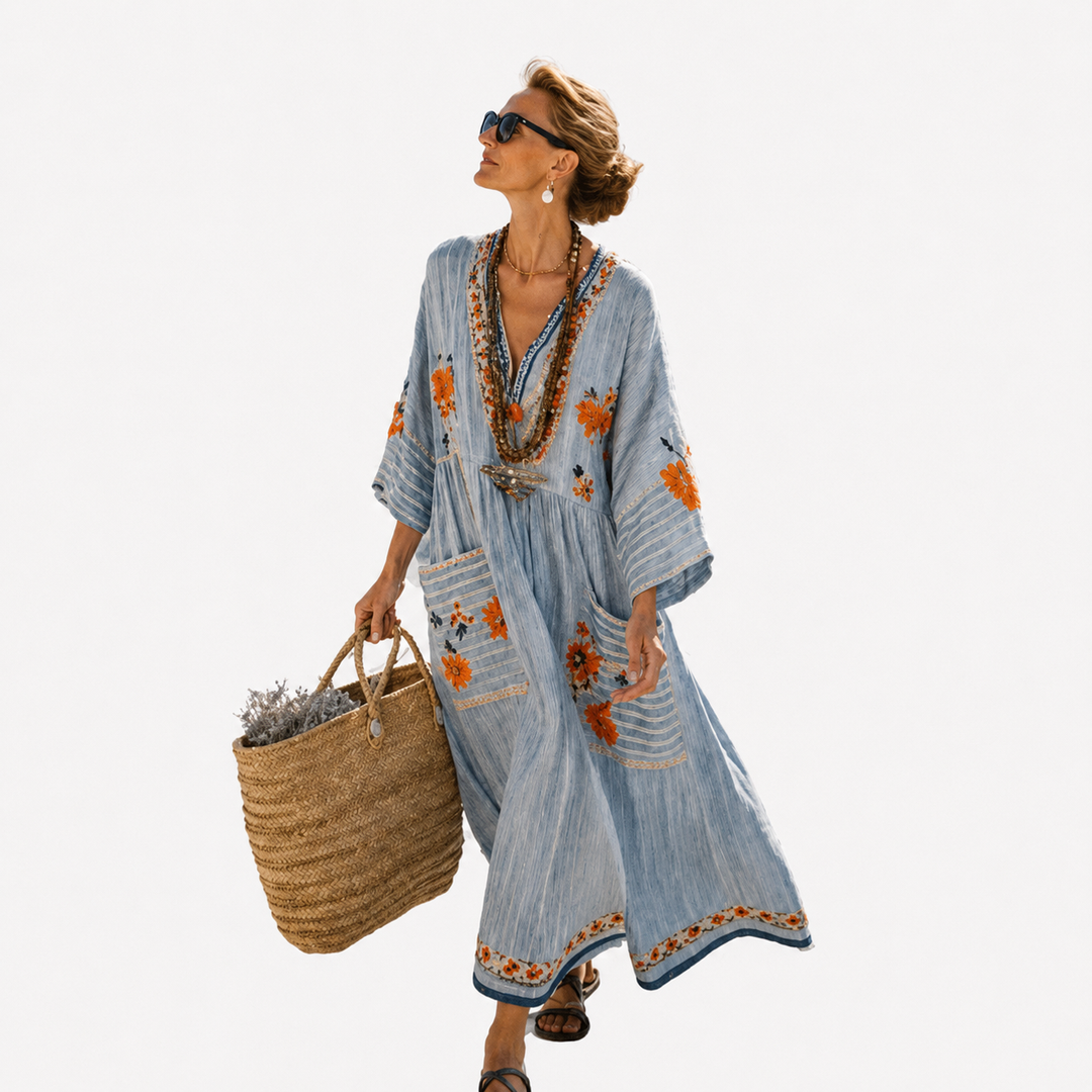 Tara | Tie-Dye Kaftan