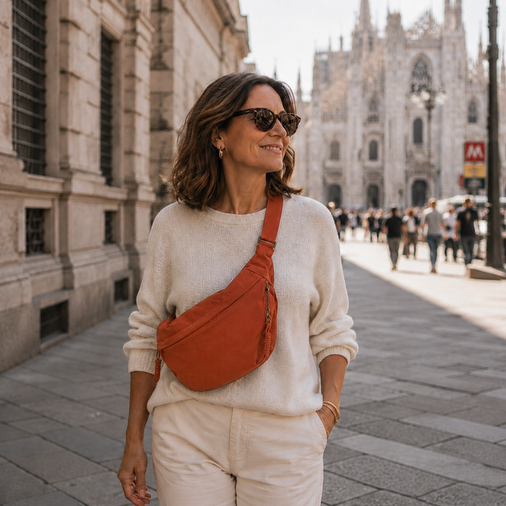 Gioia | Orange Shoulder Bag