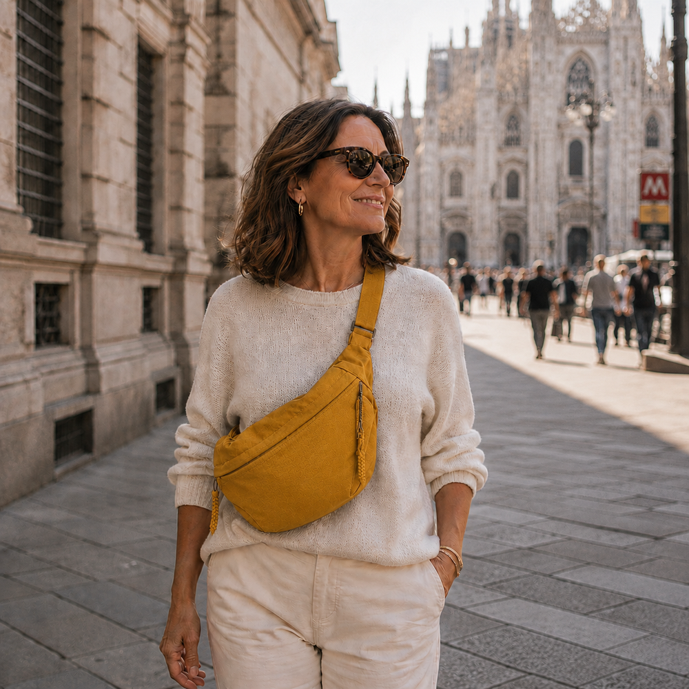 Luce | Mustard Shoulder Bag