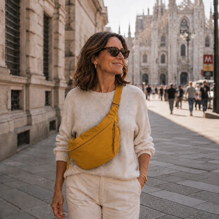 Luce | Mustard Shoulder Bag
