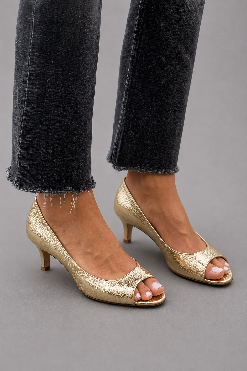 Aránzazu | Low Heel Sandals with Open Toe for Summer