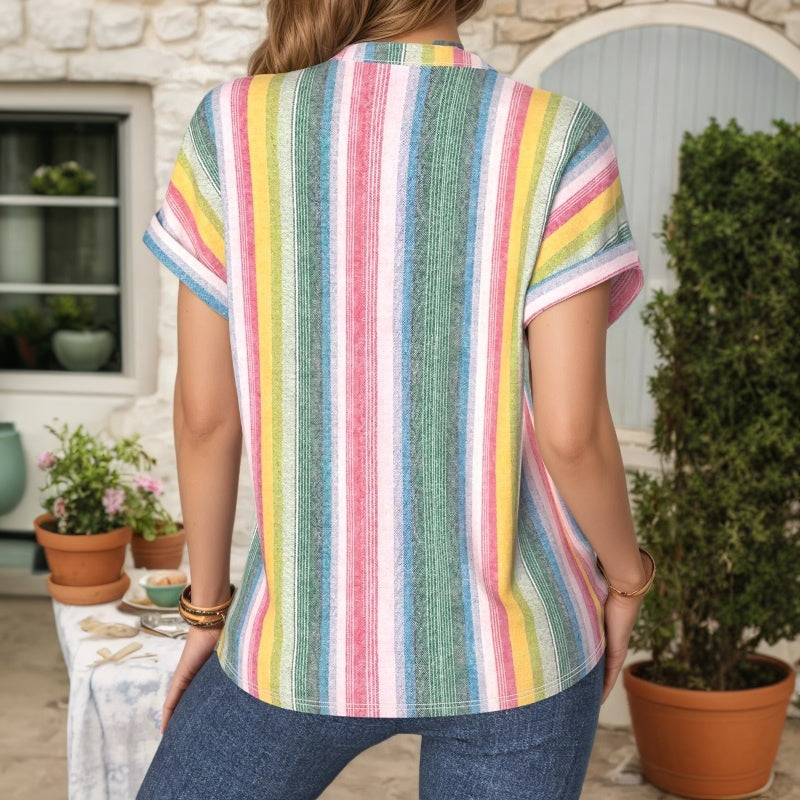 Lark | Vintage Striped Blouse
