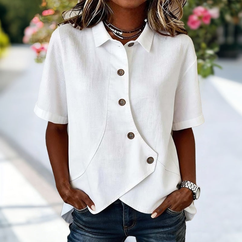 Skye | Casual Solid Color Shirt