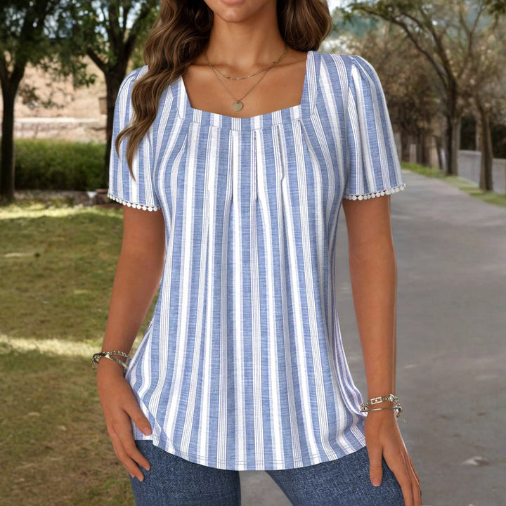 Odette | Striped Blouse
