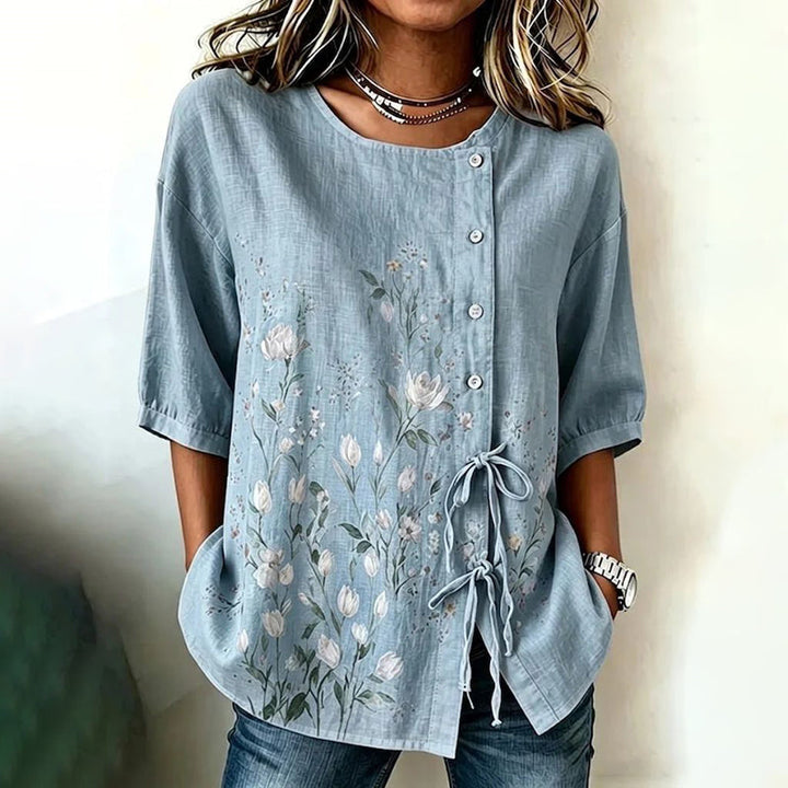 Maple | Vintage Floral Print Blouse