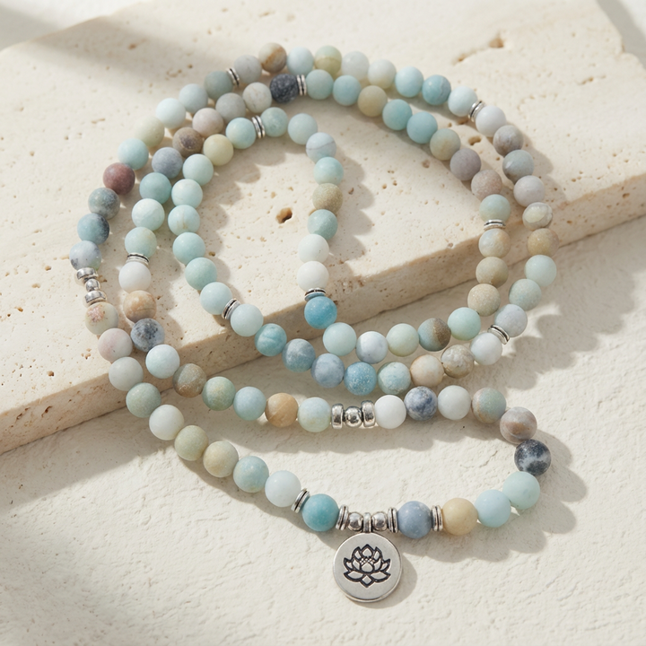 Hazel | Divine Amazonite Mala