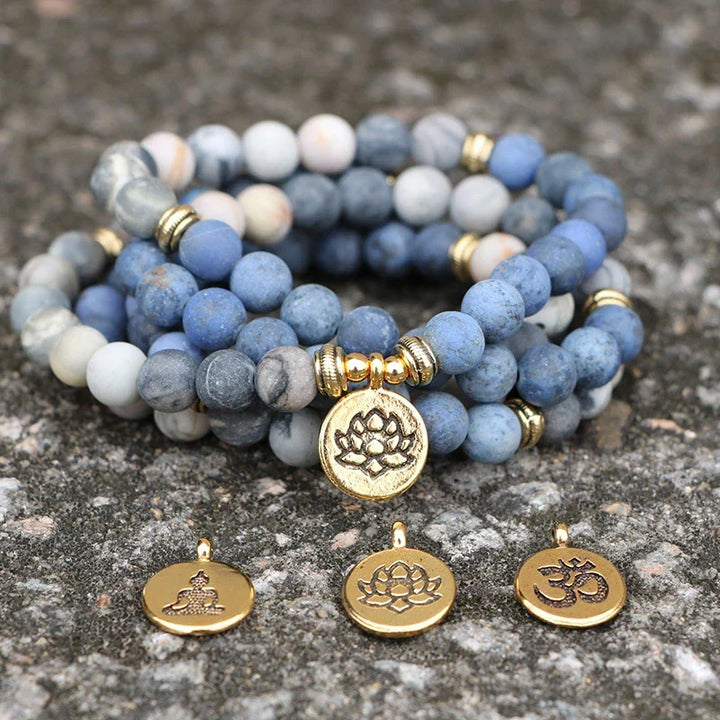 Autumn | Jasper & Blue Aventurine Mala