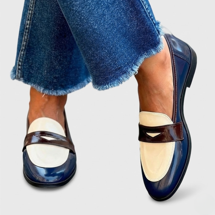 Irène | Contrast Loafers