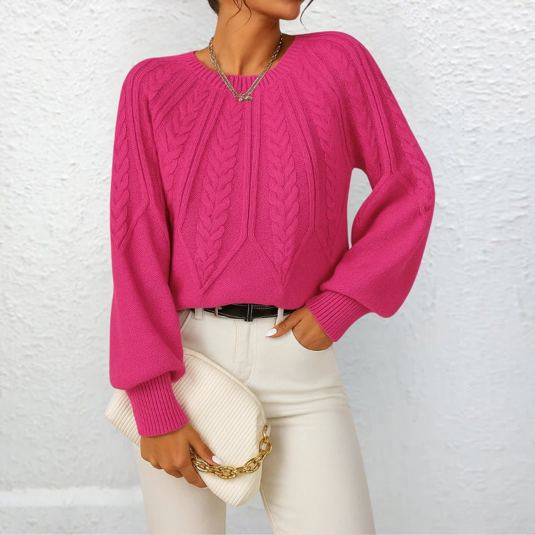 Erika | Wide-Sleeve Knit Jumper